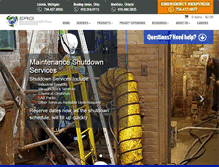 Tablet Screenshot of ergenvironmental.com